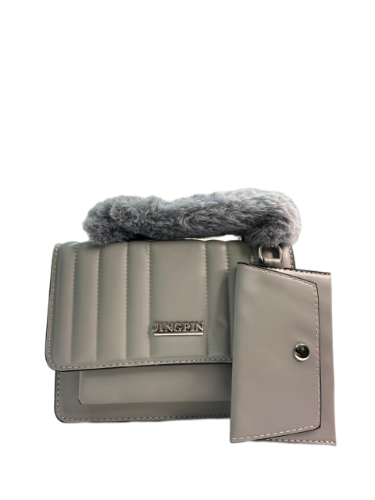 CROSS BODY with Soft Fur Handle