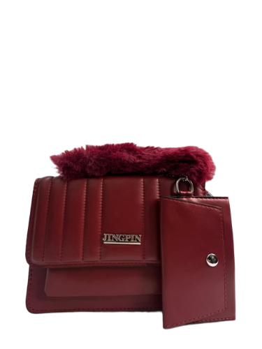 CROSS BODY with Soft Fur Handle