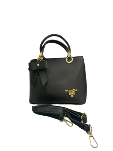 Elegant Bow Detail Mini Handbag with Top Handle