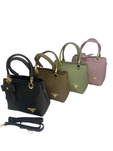 Elegant Bow Detail Mini Handbag with Top Handle